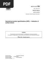 ISO GPS Standards List | PDF | Engineering Tolerance | Screw