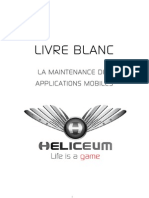 Livre Blanc Heliceum - La Maintenance Des Applications Mobiles