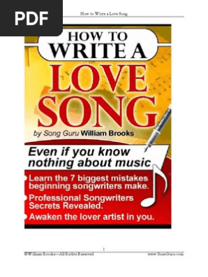 How to Write a Love Song