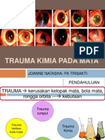 Trauma Kimia Pada Mata