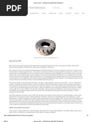 Alex Viada - Say No to Gpp - Complete Human Performance