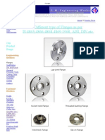 Different Type of Flanges As Per IS:4865,4866,4868,4869:1968, AISI, DIN Etc