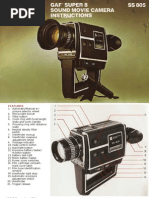Download GAF SS 805 Instruction Manual by vmarcenne SN15638504 doc pdf