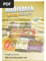 Download Listen your way to a better self self help audio book catalog by KB SN1563917 doc pdf