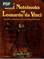 Download Leonardo Da Vinci - Lost Notebooks by TuyenOnline SN15640077 doc pdf