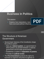 Business Politics Influence Guide