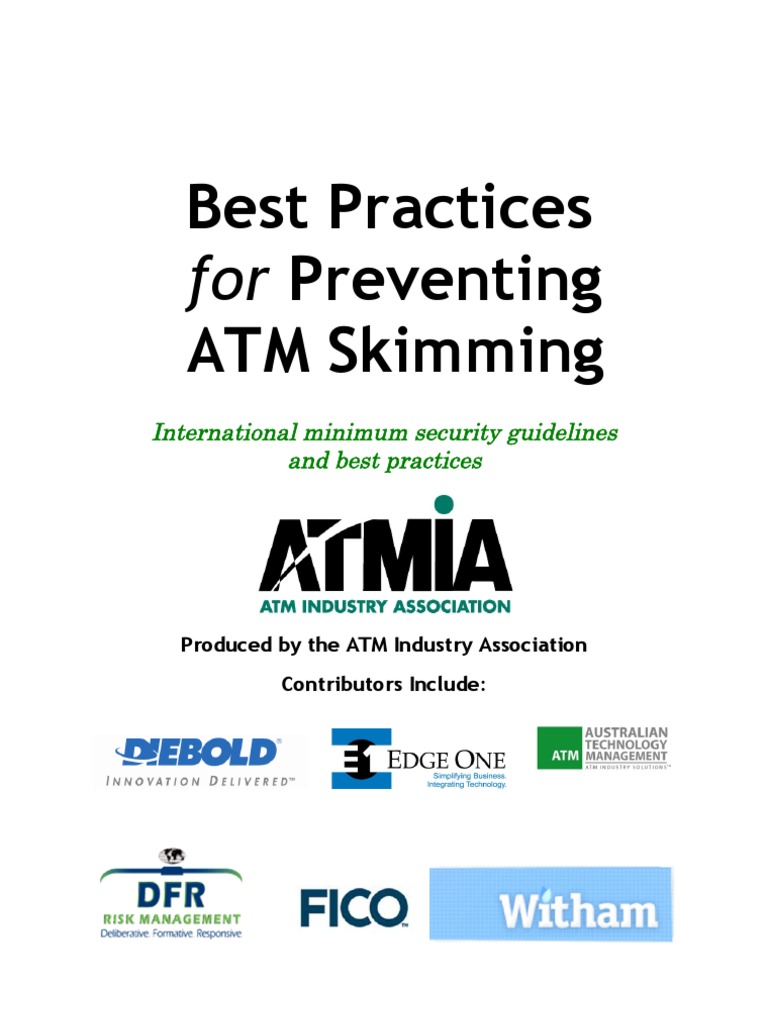 Best Practices For Preventing Skimming Published Version 09 PDF