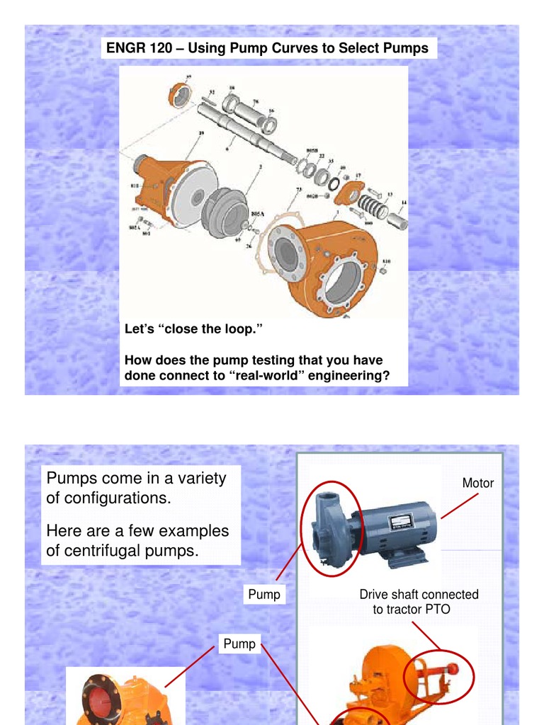 Pump Selection Using Head Curves | PDF
