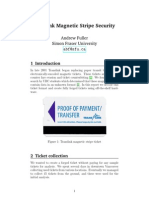 Translink Magnetic Stripe Security