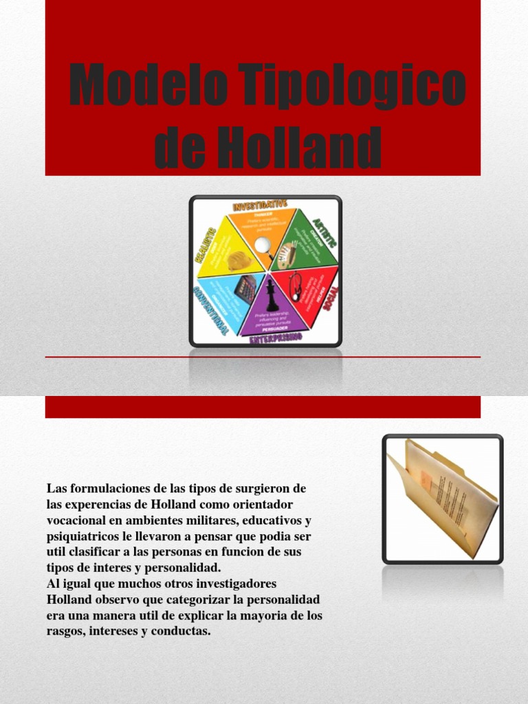 Modelo Tipologico de Holland | PDF