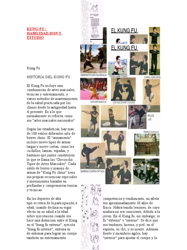 Historia Del Kung | PDF | Monasterio Shaolin | Yin y yang, image size:768x1024