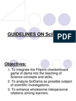 SciDama Guidelines