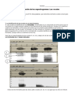 Vocales Espectrogramas