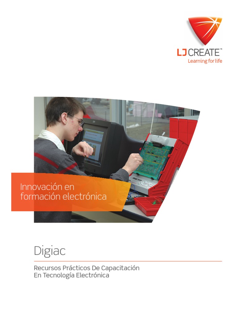 Lao Electronica Digiac LJ | PDF | Transistor | Puerta lógica