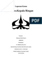 Download Laporan Kasus Cedera Kepala Ringan by Muhammad Diko Prakoso SN156469705 doc pdf