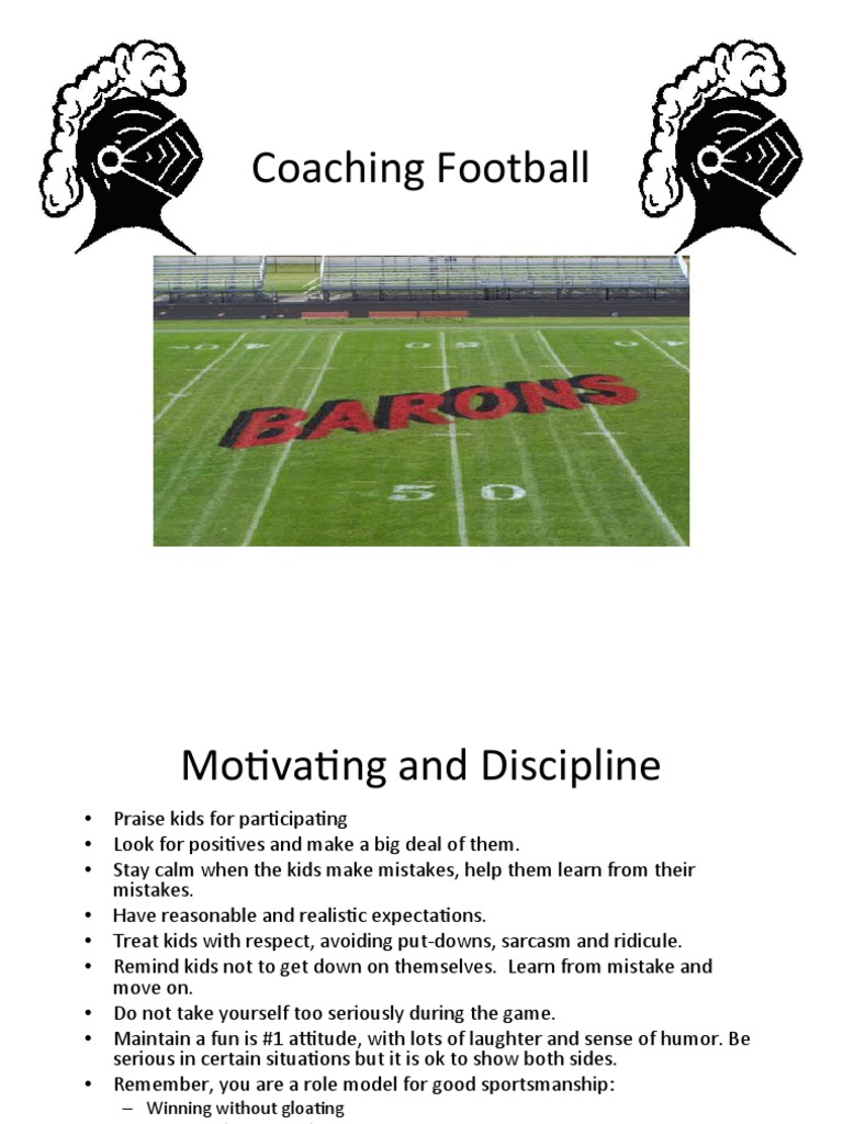 Youth Football Coaching Essentials | PDF | Sport Variants | American ...
