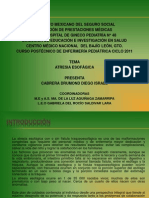 Caso Clínico y Place de Atresia de Esofago