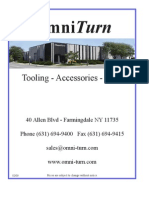 Tooling Catalog