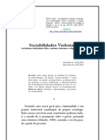 Sociabilidades Violentas_ Intolerâncias, individualismo fóbico, machismo, hedonismo e refugos humanos