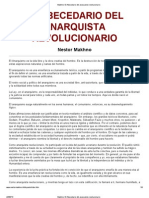 Makhno - El Abecedario Del Anarquista Revolucionario