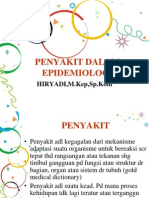 Penyakit Dalam Epidemiologi