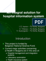 An Integral Solution For Hospital