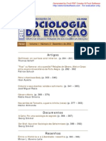 Revista Brasileira de Sociologia da Eemoçãop v1,n3, dez2002