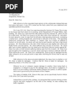 Legal Opinion