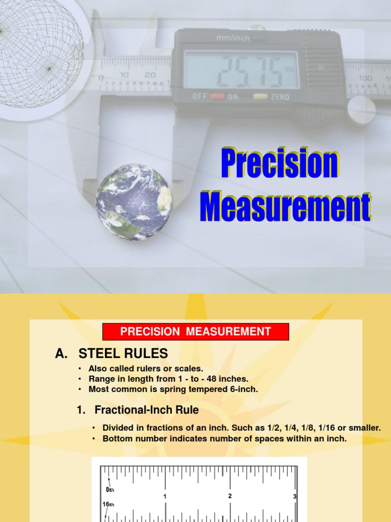 Precision Measurement Scientific Observation Tools