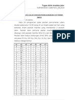 Tugas Analisis Jalur Dengan Munggunakan Software Amos