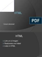 HTML - Avansati