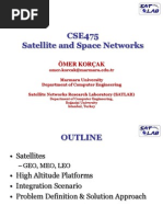 CSE475 Satellite and Space Networks: Ömer Korçak