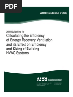 AHRI Guideline v - (SI)-2011