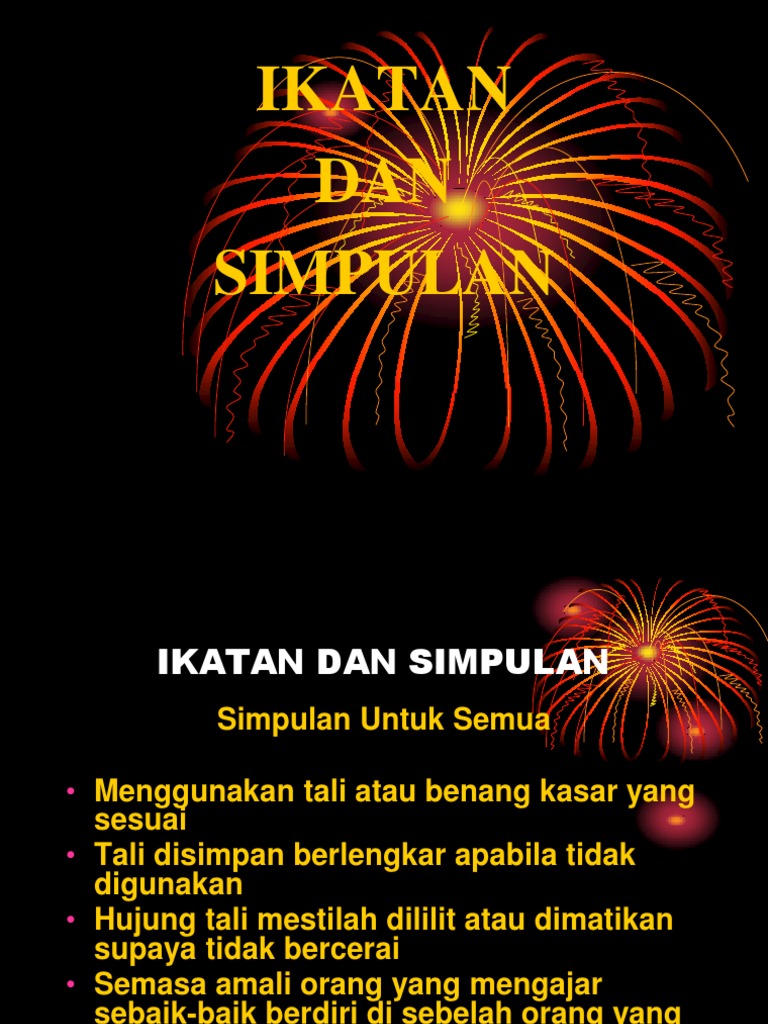 Teknik Ikatan dan Simpulan Buku Skrap | PDF