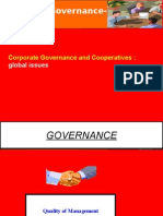 Corporate Governance in Cooperatives