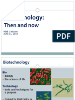 Introduction to Biotechnology