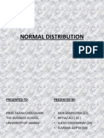 Normal Distribution Final Ppt (1)