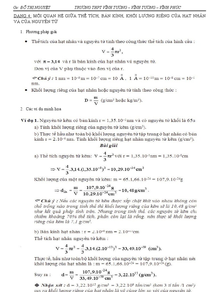 Bán kính hạt nhân: Khám phá kích thước và tính chất của hạt nhân nguyên tử