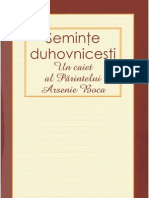 Seminte Duhovnicesti - Pr. Arsenie Boca