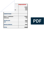 Initial Budget 2008 Strip Down