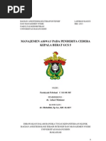 Download Management Airway Pada Penderita Cedera Kepala Dengan Gcs 5 by Farnisyah Febriani SN156515305 doc pdf