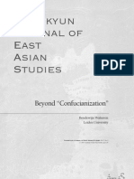 Walraven. Beyond Confucianization