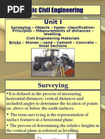 Tutorial Sheet 2 Linear Measurement!    Surveying Thermal Expansion - basic civil and mechanical engineering u!   nit 1