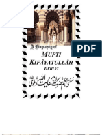 Biography of Hazrat Maulana Mufti Kifaya - Free Copy