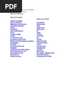 Poemas Da Mentira e Da Verdade