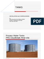 Installation and Commissioning of API 650 Tanks (Presentation Without Audio)