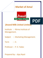 Market of Amul: The Largest Food Brand in India