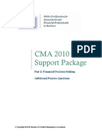 CMA Part 2 2010 Additional Practice Questions 359Qs - Copy