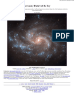 APOD 2011 March 30 - NGC 5584 Expanding The Universe
