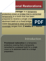 Provisional Restorations